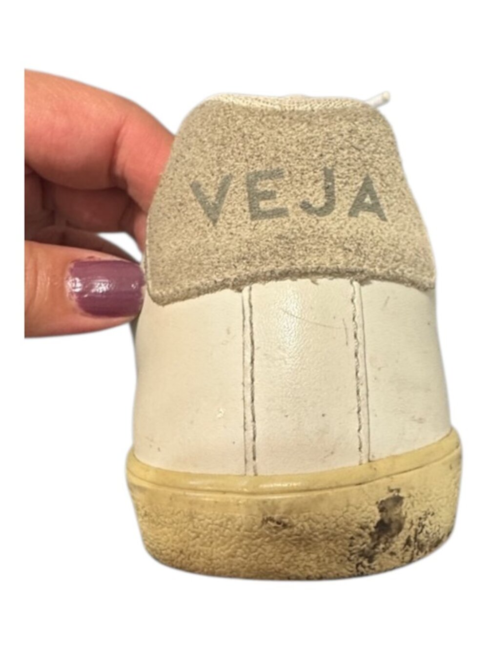 Veja Esplar Low Top Sneaker Women's Size 8 White *One Single Left Shoe* - Picture 2 of 11
